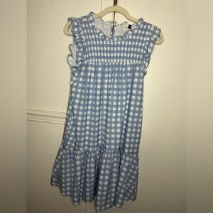 Michelle McDowell Blue Gingham Dress size S